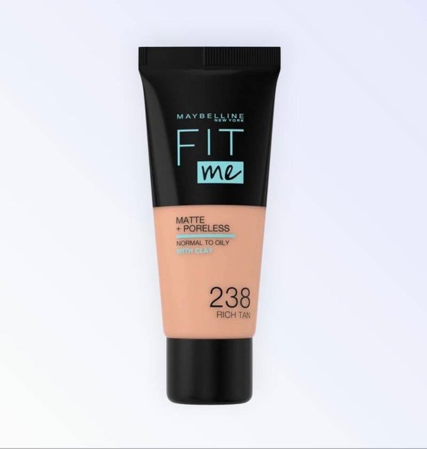*Maybelline New York Fit Me Matte Foundation 238 Rijke Bruining 30ml