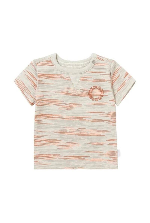 Noppies Baby T-shirt McHenry - Oatmeal (Maat 56 )