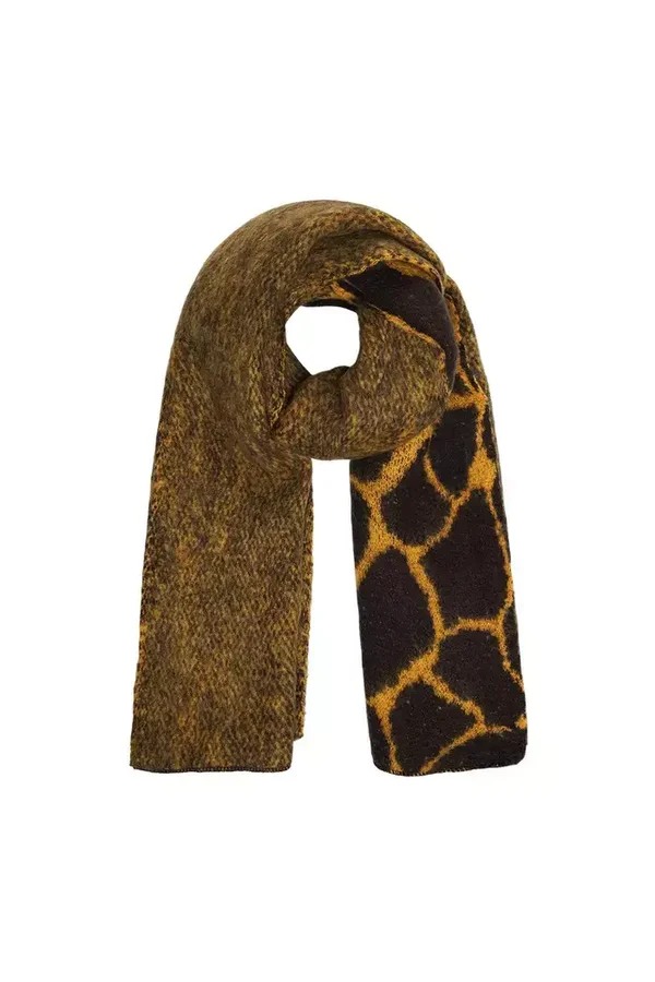 Sjaal giraf Geel