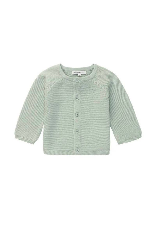 Noppies cardigan Naga - grey mint (Maat 50)