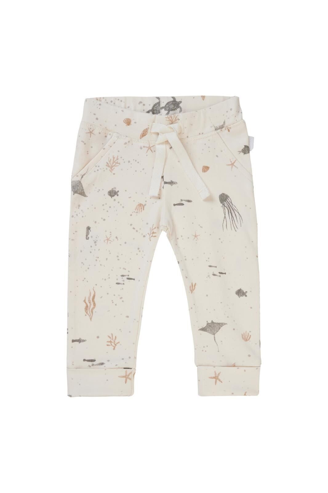 Noppies Baby Broek Boone - Whisper White (Maat 44)
