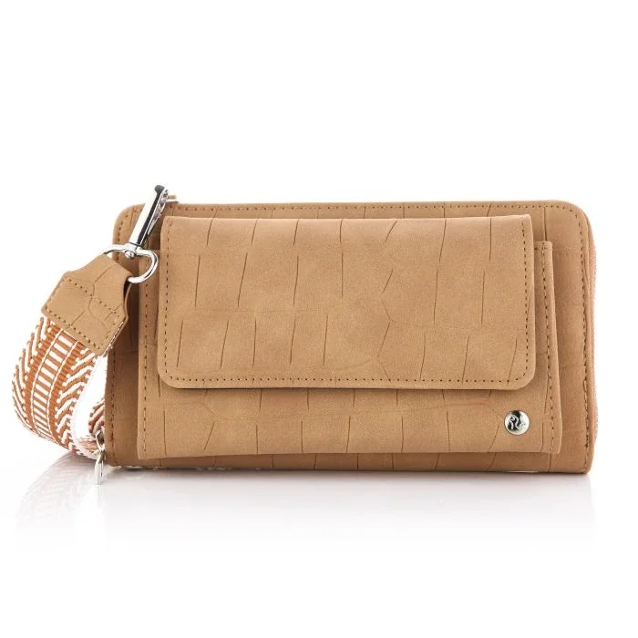 Tas Crossover Telefoon Tas Camel
