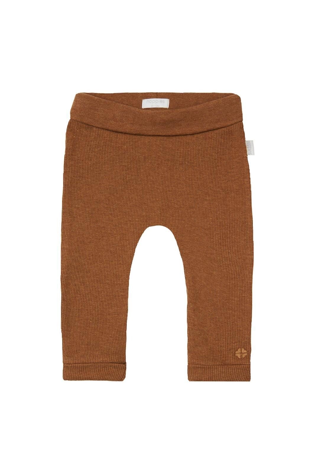 Noppies Baby Joggingbroek Naura - Chipmunk Melange (Maat 44)