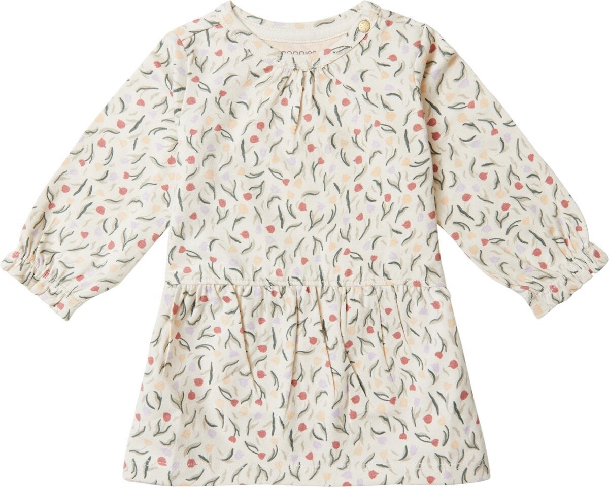 *Noppies Girls Dress Coon ( Maat 74)