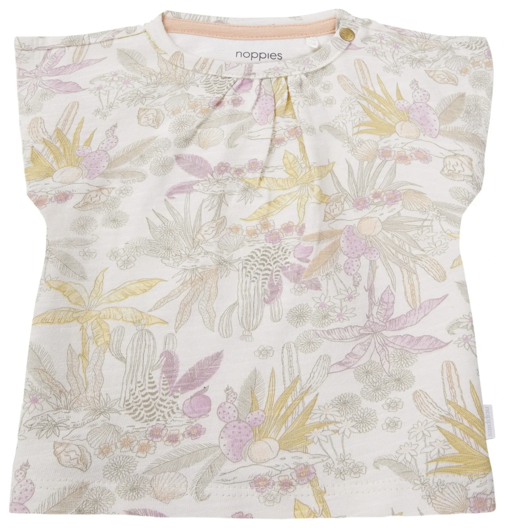 Noppies Girls Tee Nephi short sleeve all over Pristine Maat 62