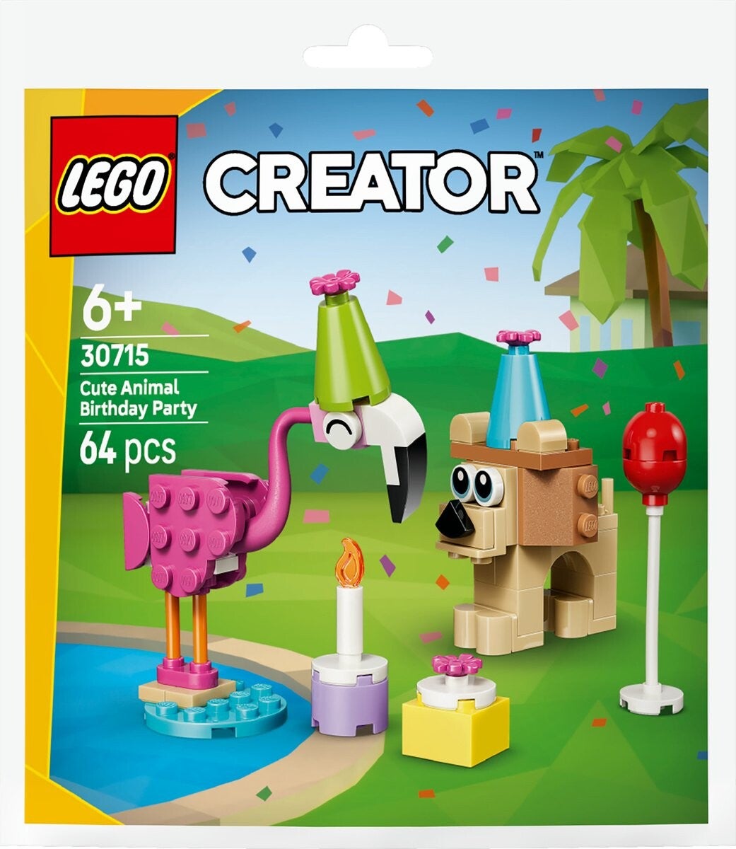 LEGO Creator - Schattige Dierenverjaardag (paperbag) - 30715