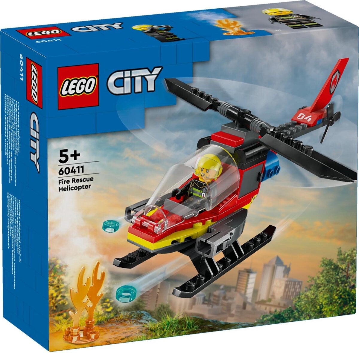 LEGO City Brandweerhelikopter - 60411
