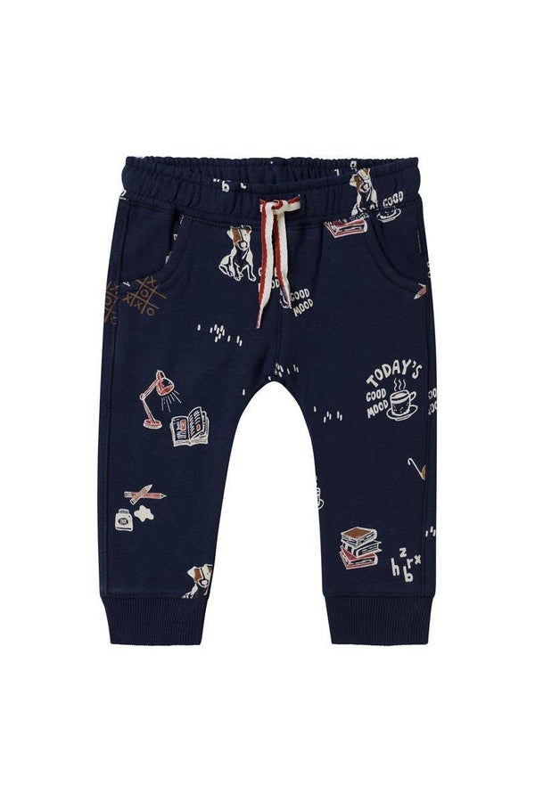 *Noppies Broek Tatamy - Black Iris (Maat 56)