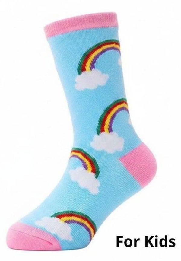 Sokken voor kinderen regenboog