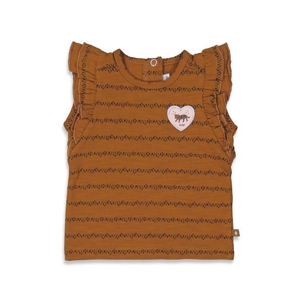 Feetje T-Shirt Ruches Tiger Love (Maat 68)