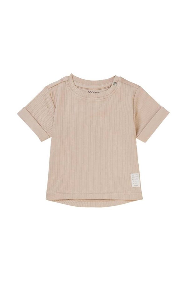 Noppies Baby T-shirt Bernice - Doeskin (Maat 50)