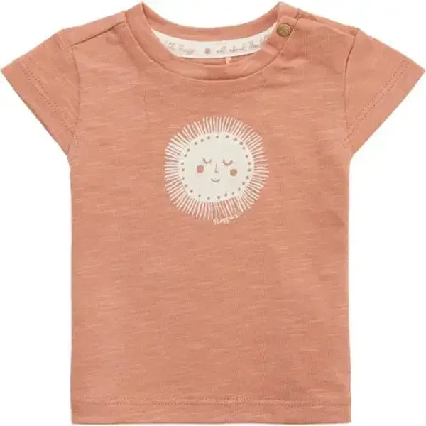 Noppies Babykleding Meisjes Tshirt Nicollet Rose Dawn - 50
