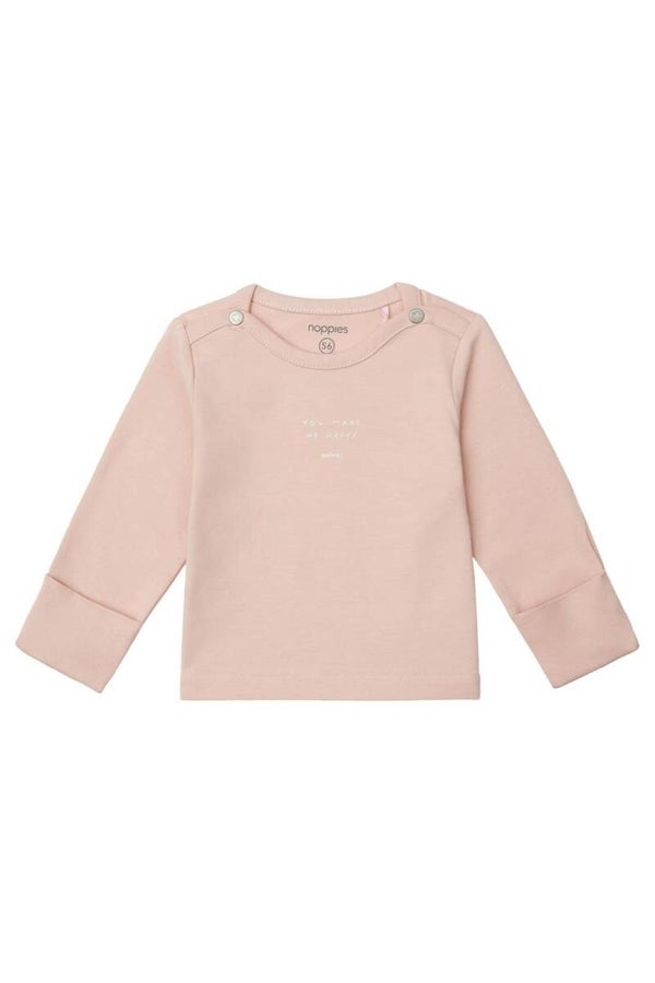 Noppies Baby Longsleeve Neisse - Rose Smoke (Maat 50)