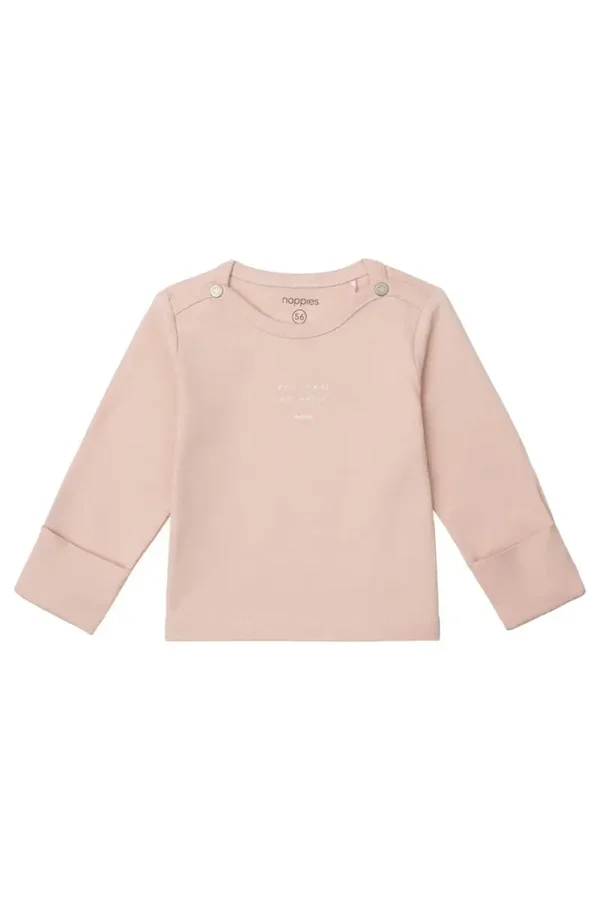 Noppies Baby Longsleeve Neisse - Rose Smoke (Maat 44)