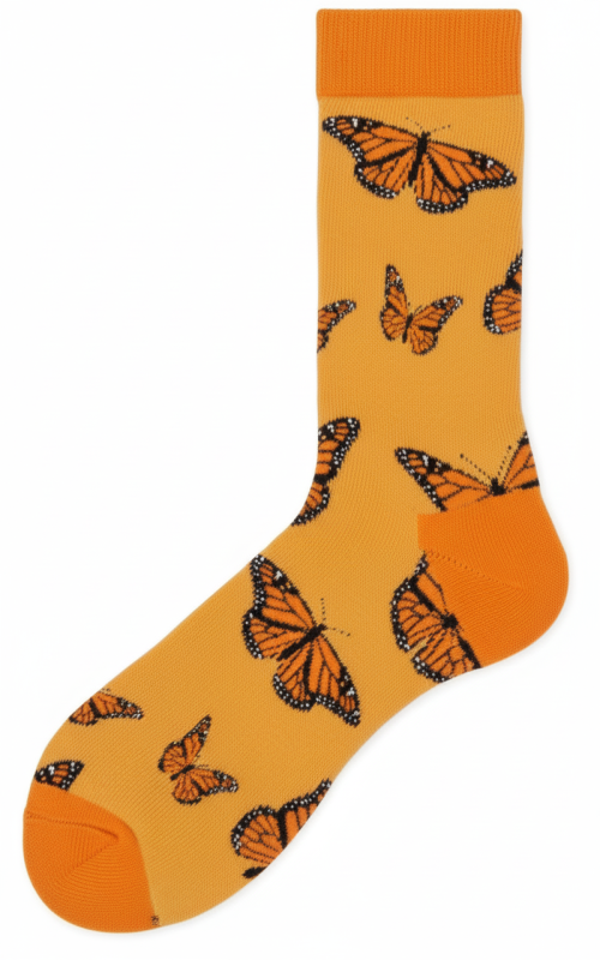 Sokken vlinder