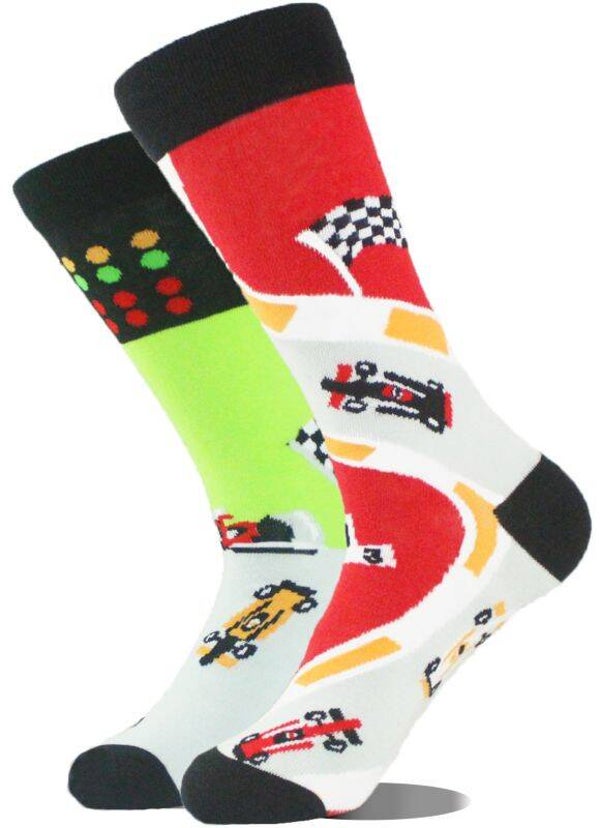 Sokken raceauto