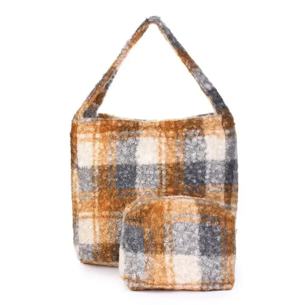 Shopper - Ruit - Geel