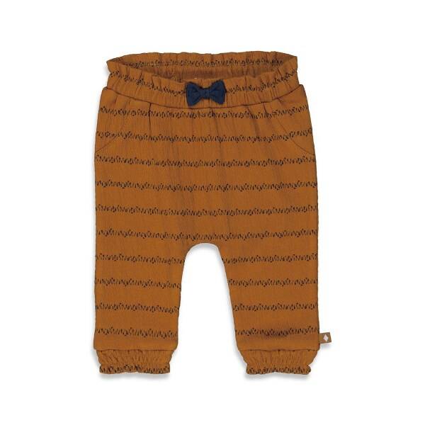 Feetje broek tiger love camel (Maat 86)