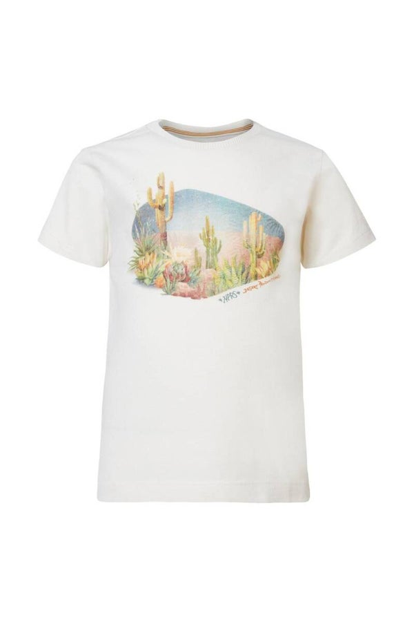 *Noppies Kids T-shirt Darby - Whisper White maat 134
