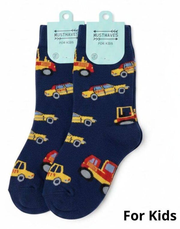 Sokken voor kinderen auto's