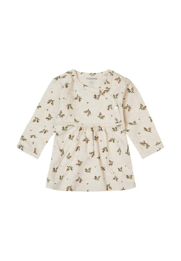 Noppies Baby Jurk Norton - Oatmeal Maat 62