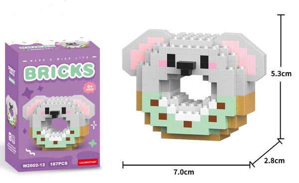 Mini Bouwstenen Set - Koala - Voor Kinderen