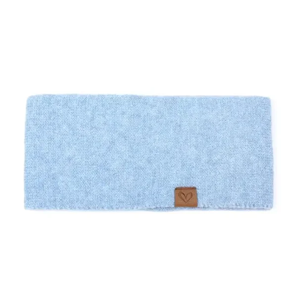 Luxe Gebreide Winter Hoofdband – Blauw