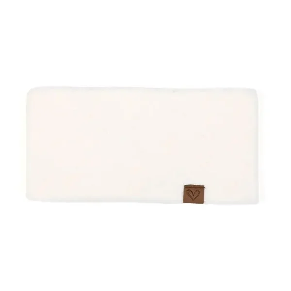 Luxe Gebreide Winter Hoofdband – Light Beige