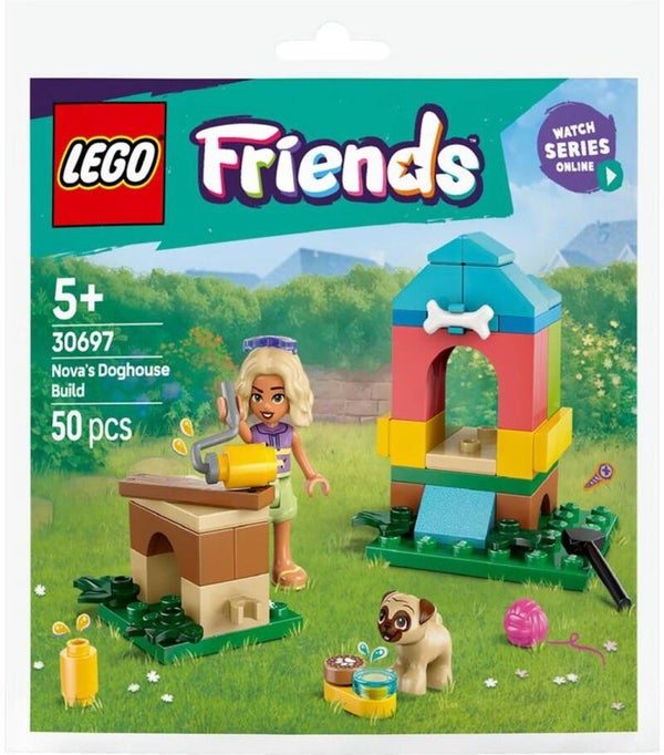 LEGO - Friends Zakje - Nova's Zelfgebouwde Hondenhok