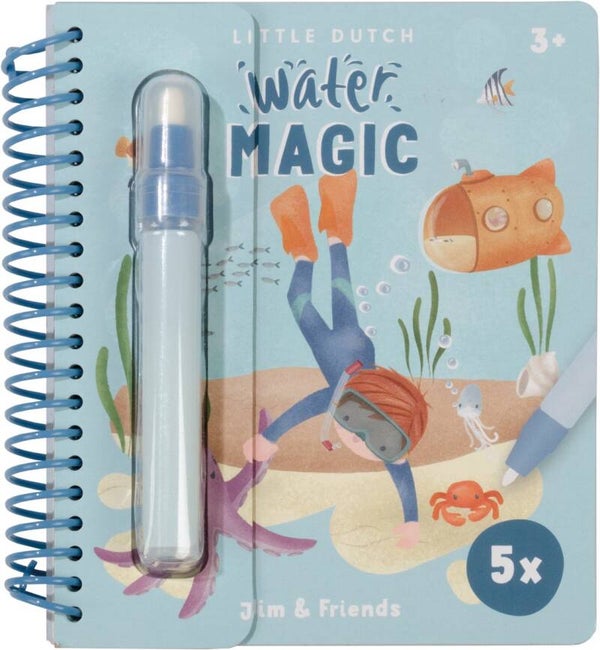 Little Dutch Jim & Friends – Watertekenboek