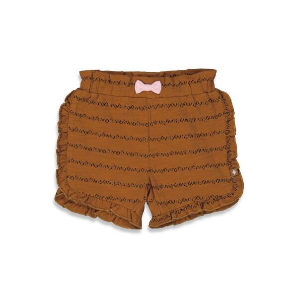 Feetje short tiger love camel (Maat 80)