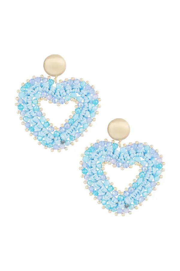 oorbellen love all the way Blauw