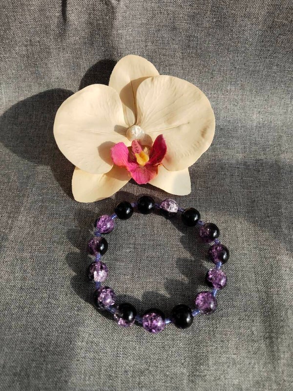 Glasperlen Armband