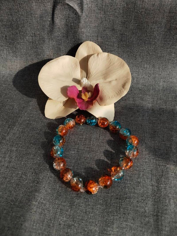 Glasperlen Armband