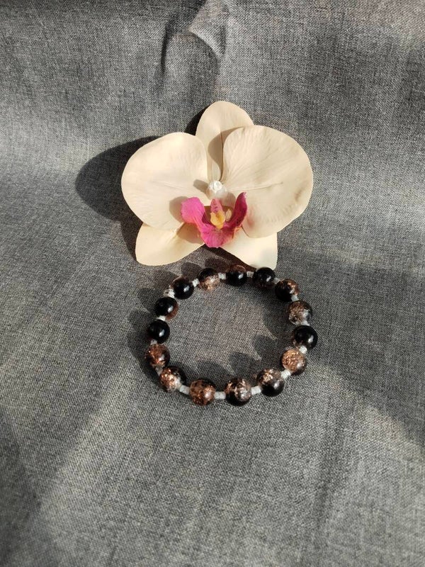 Glasperlen Armband