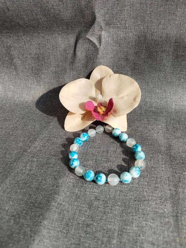 Glasperlen Armband