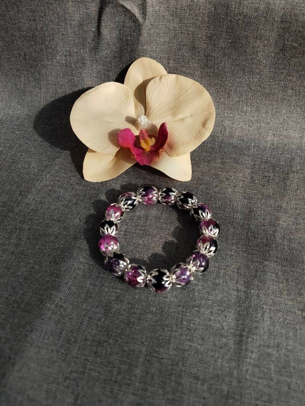 Glasperlen Armband
