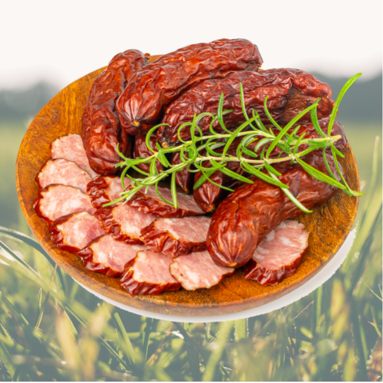 Droge worst | Knoflook