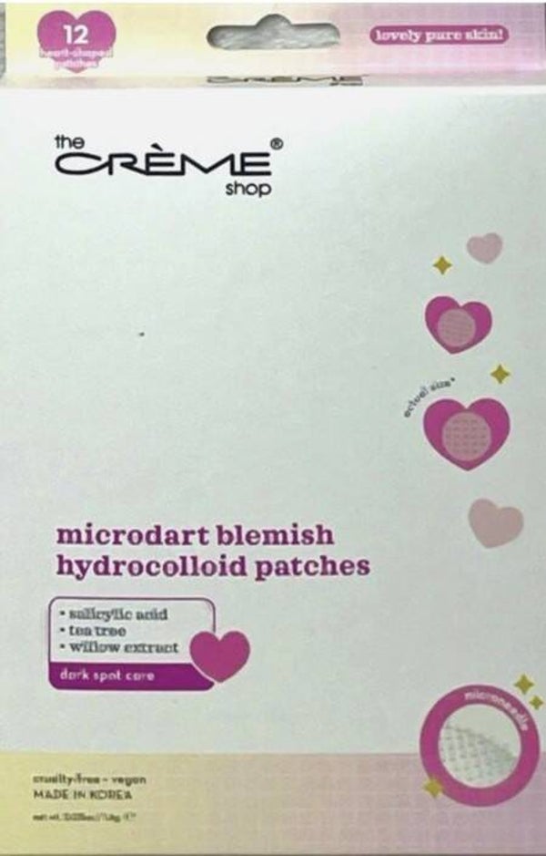 The Crème Shop Microdart Blemish Hydrocolloid Patches