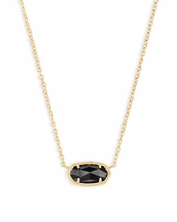 Kendra Scott Gold Elisa Neckace - Black