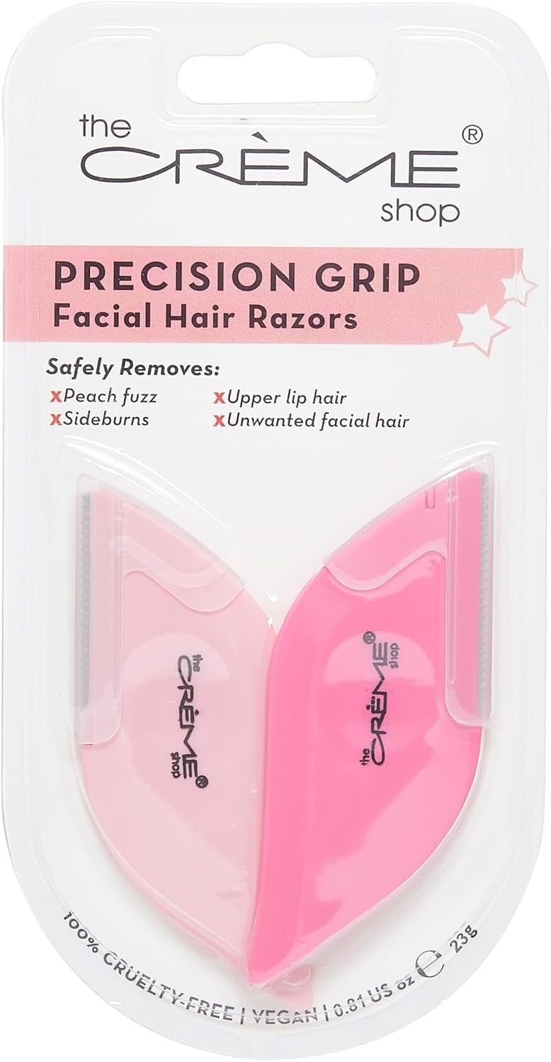 The Creme Shop Precision Grip Facial Hair Razors