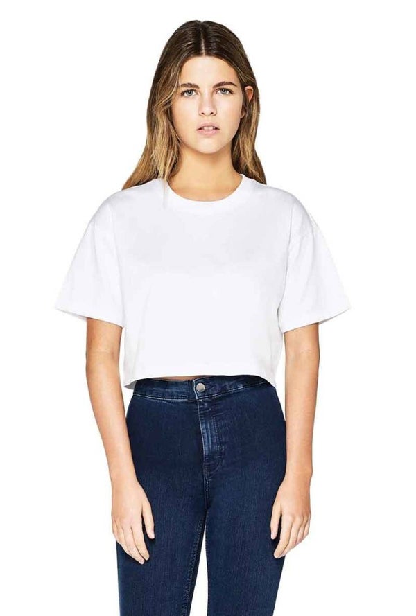 Hochwertiges T-Shirt aus 100 % streng zertifizierter Bio-Baumwolle.