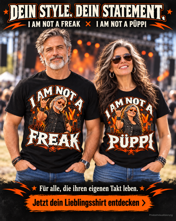 Ich bin kein Freak/Püppi beim Heavy Metal Festival