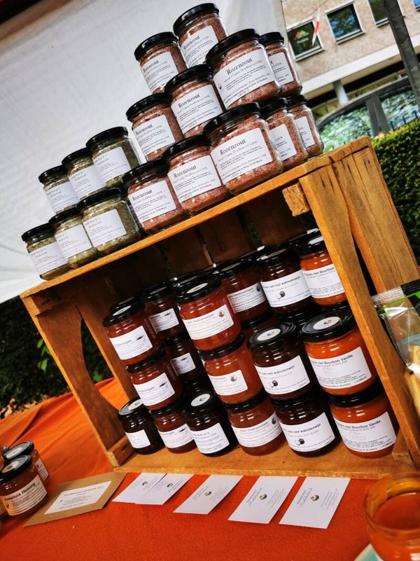 Halfzoete Jam, gelei en marmelades