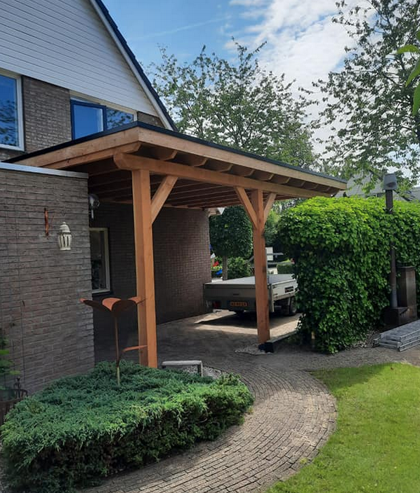 Erwin Gunnink Bouw - Bouwvakker - Timmerman - Carport timmerwerk