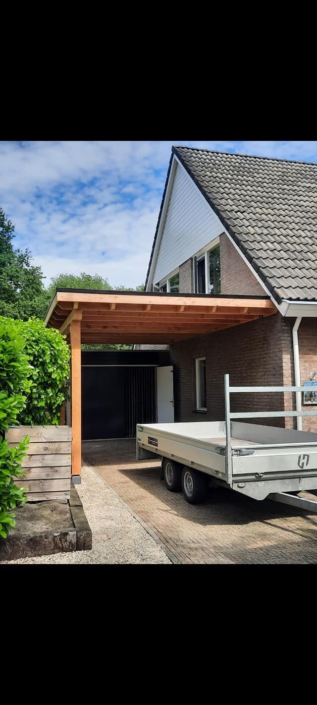 Erwin Gunnink Bouw - Bouwvakker - Timmerman - Carport timmerwerk