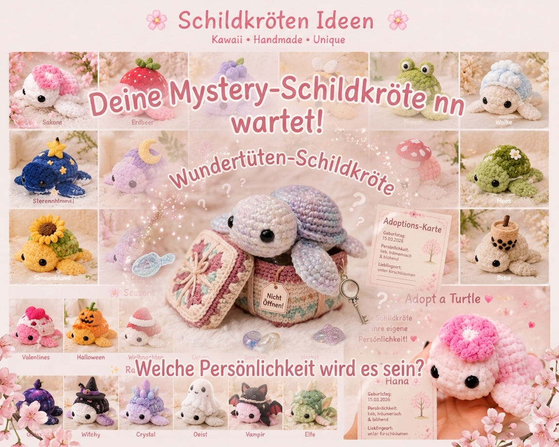 🌸🐢 Mystery Turtle Box 🐢🌸