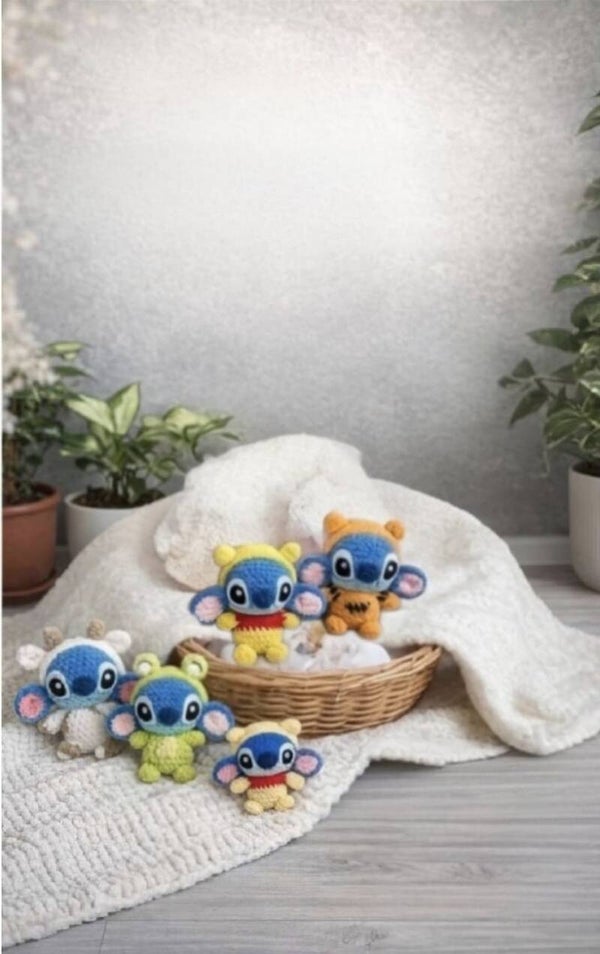 ♡ Mini Stitch Amigurumi – Verkleidungs-Edition ♡