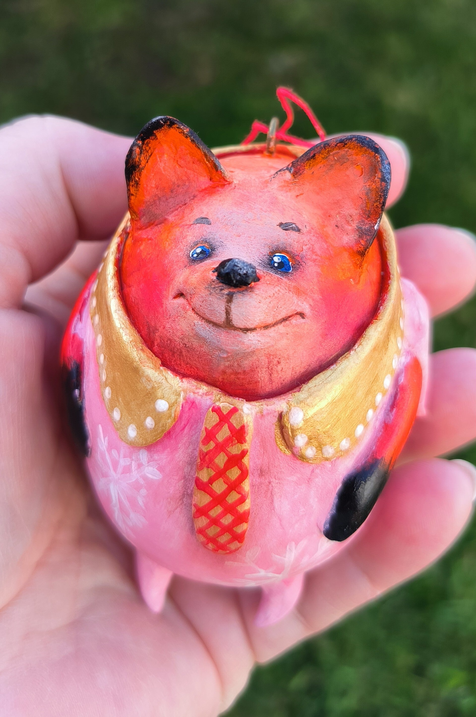 Beauteful Fox in a Bunnies Pajamas