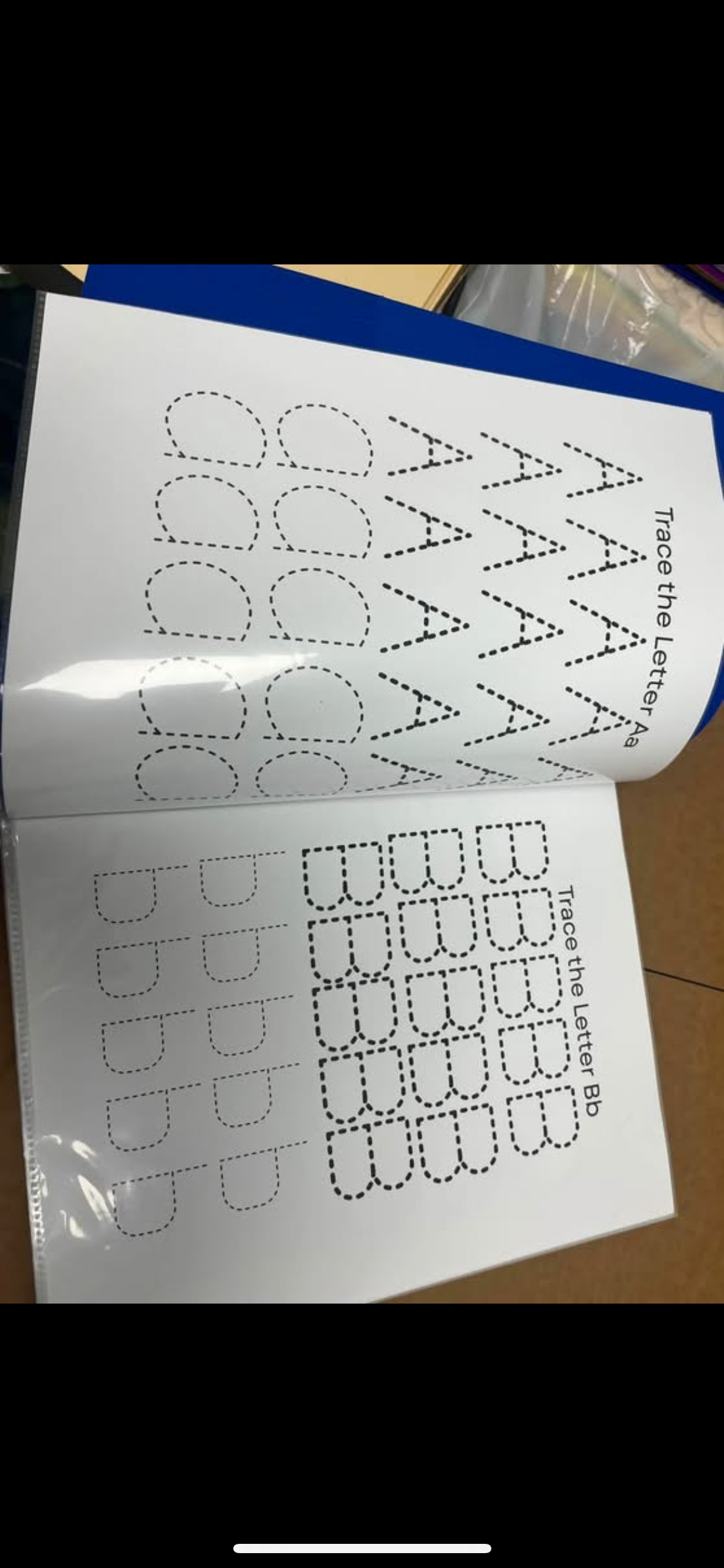 Alphabet and Number tracing workbook